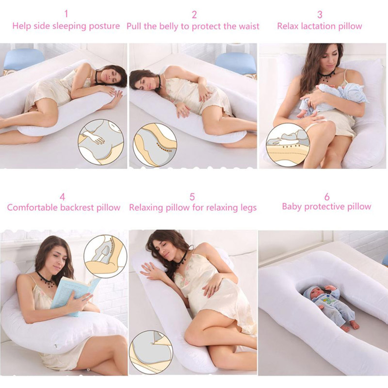 PANGDUBE Poduszka ciążowa 130x – Nursing Pillow Breastfeeding recenzja i cena